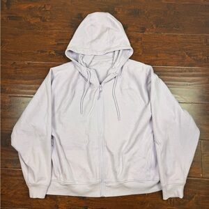 NWOT Old Navy Lavender Workout Hoodie, XXL, Purple Athletic Sweatshirt